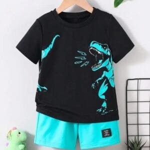 Black Dino Set